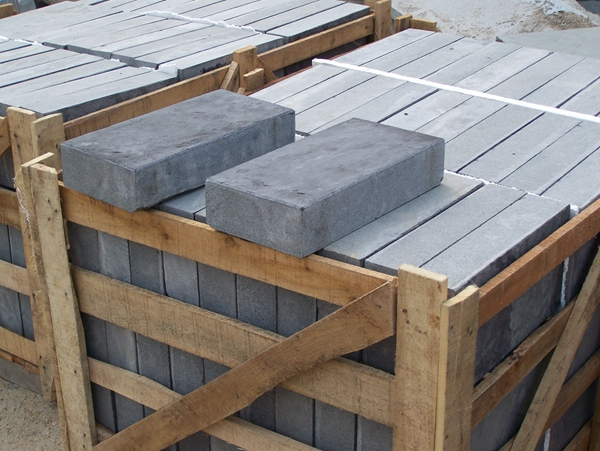 paving stone and steps