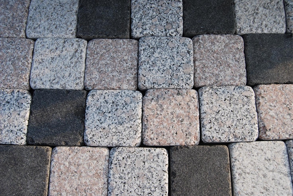 paving stone and steps