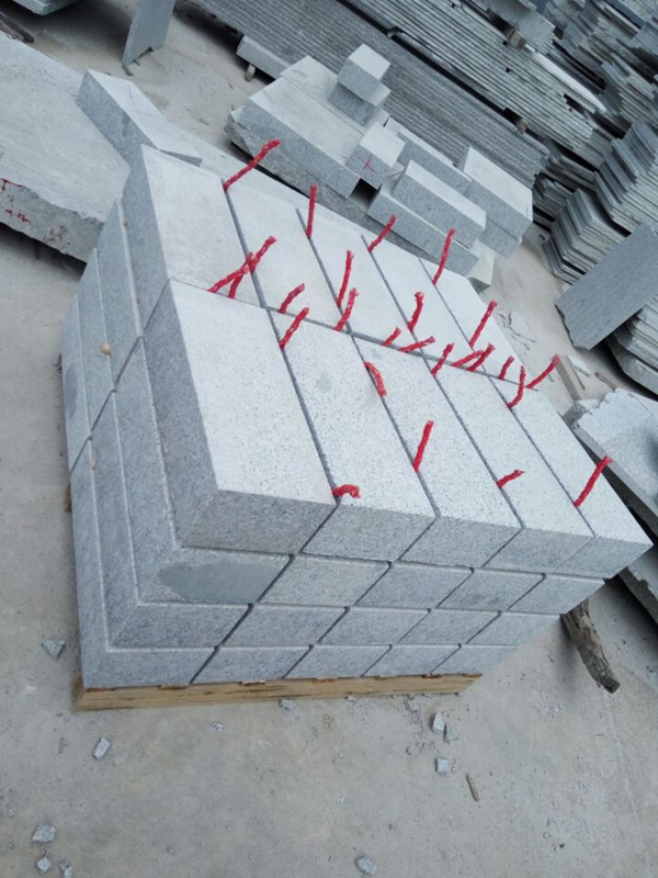 paving stone and steps