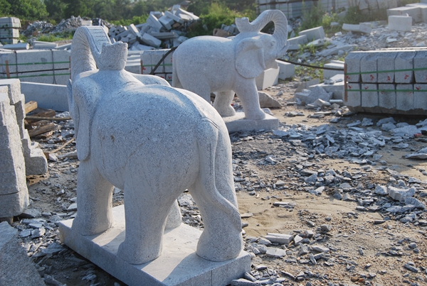 stone sculptures