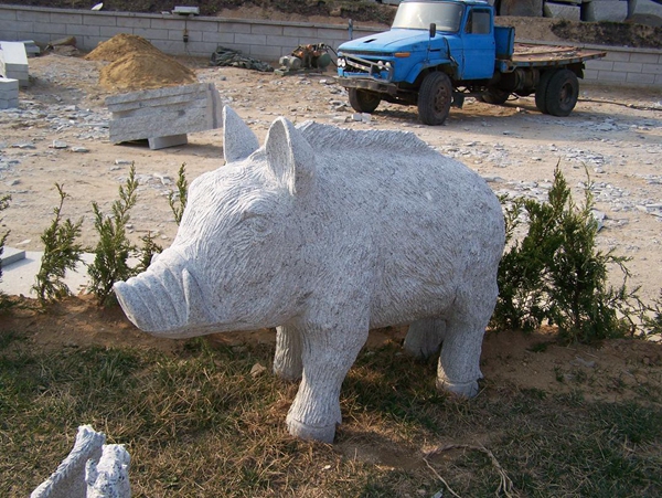 stone sculptures