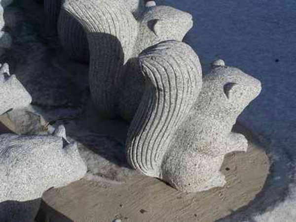 stone sculptures